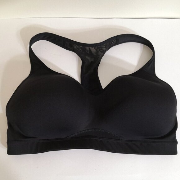 Like new Old Navy Active Go Dry Wirefree Ultra Soft Comfort Bra Black 38DD - Picture 1 of 4